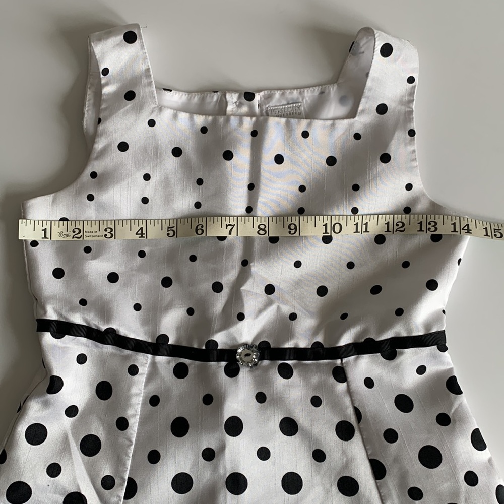 GIRLS POLKA DOT PARTY DRESS! - Picture 7 of 9